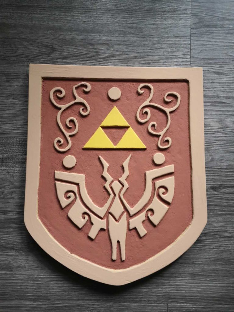 finished wind waker shield