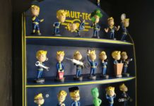 Fallout Bobblehead Shelf