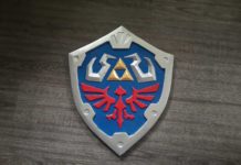 Wooden Hylian Shield From Zelda