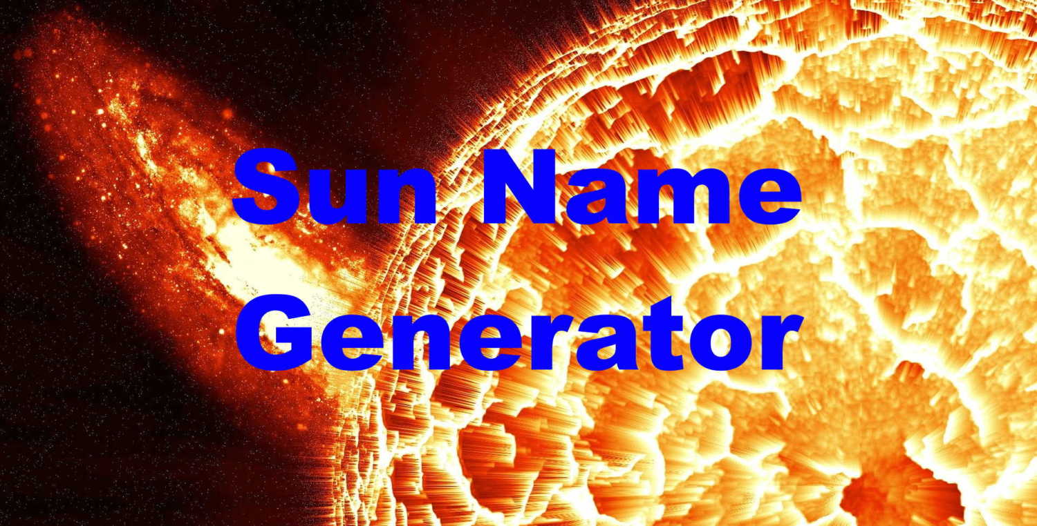 sun-name-generator