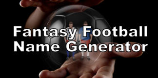 Inappropriate Fantasy Football Team Names