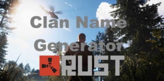 Rust Clan Name Generator