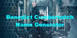 Benedict Cumberbatch Name Generator