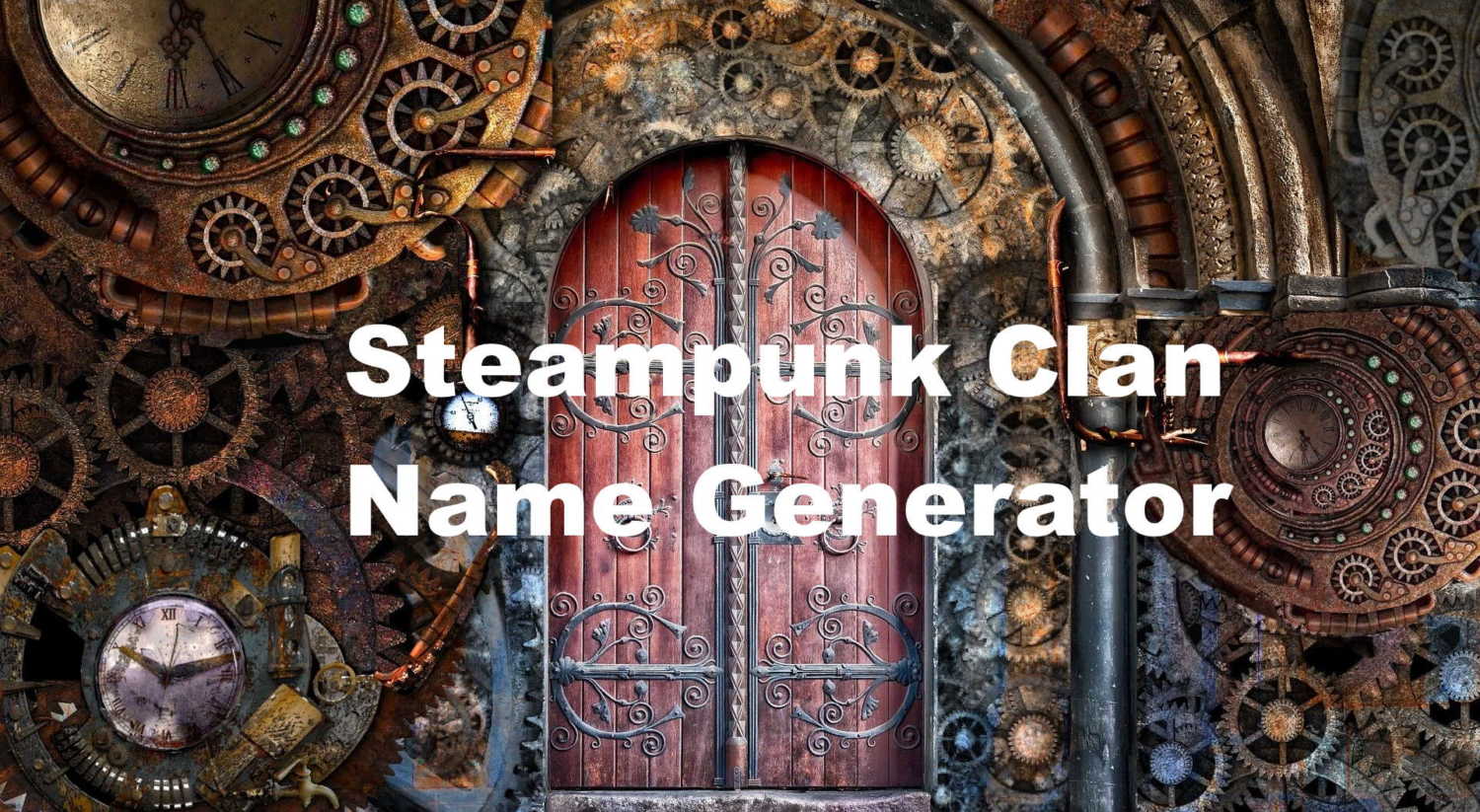 steampunk clan name generator