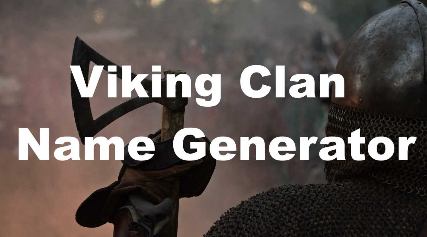 viking clan name generator