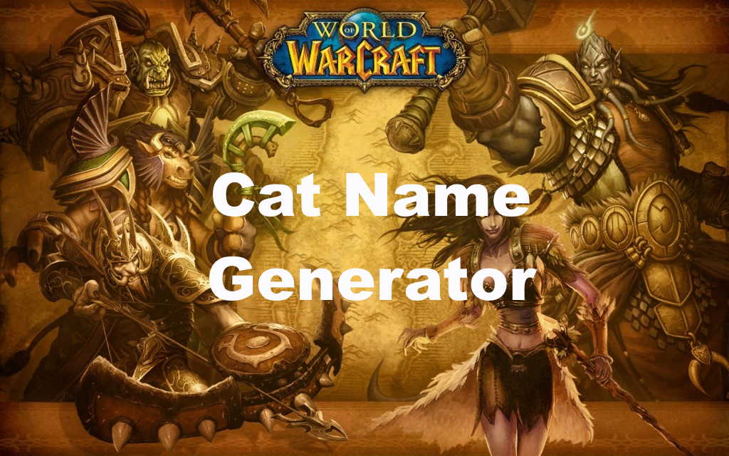 warcraft cat name ideas