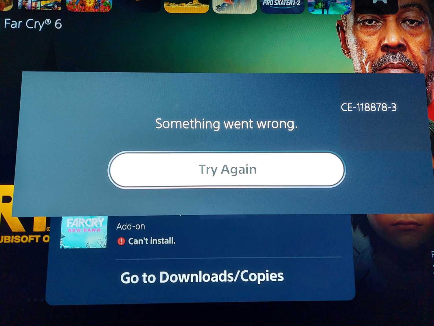 Something went wrong ps store турция