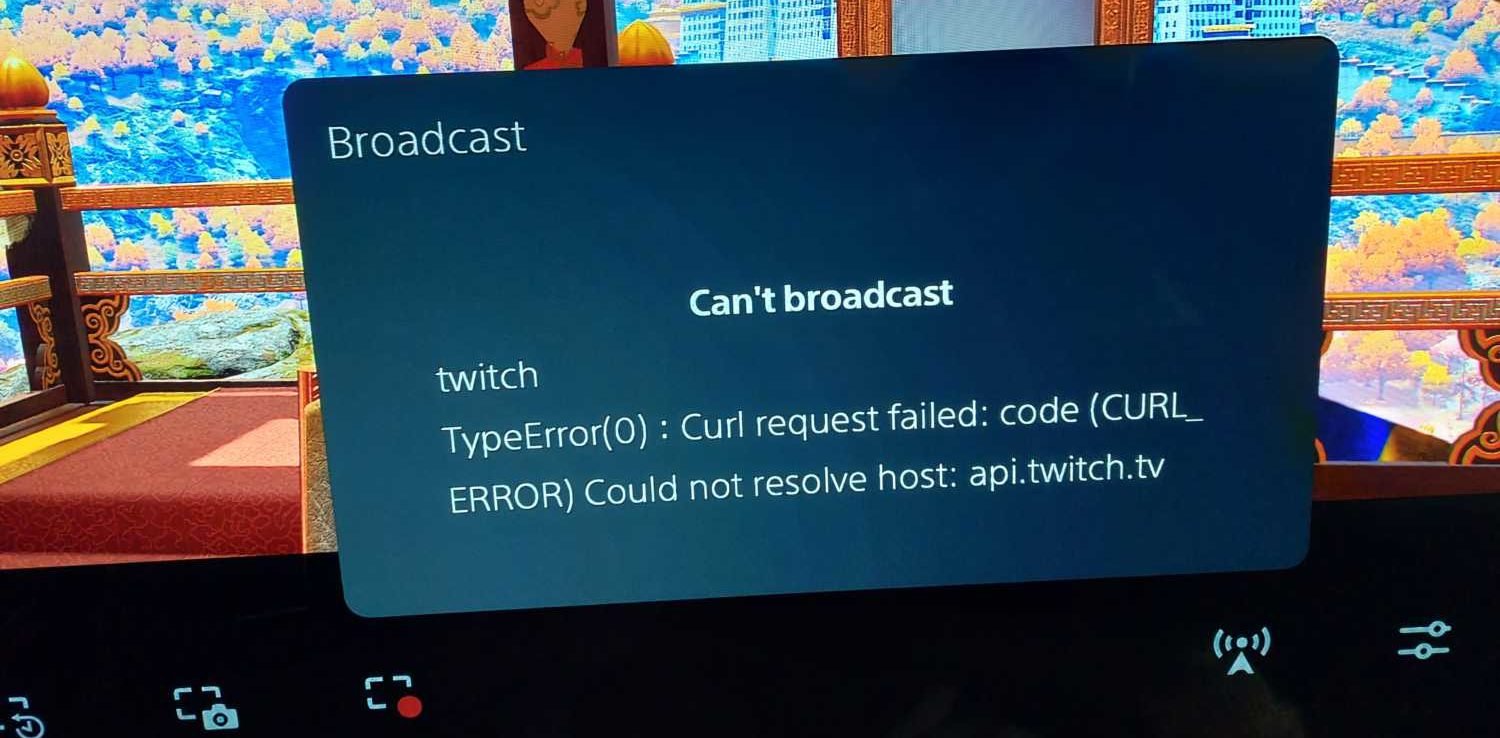 Could not resolve host: api.twitch.tv