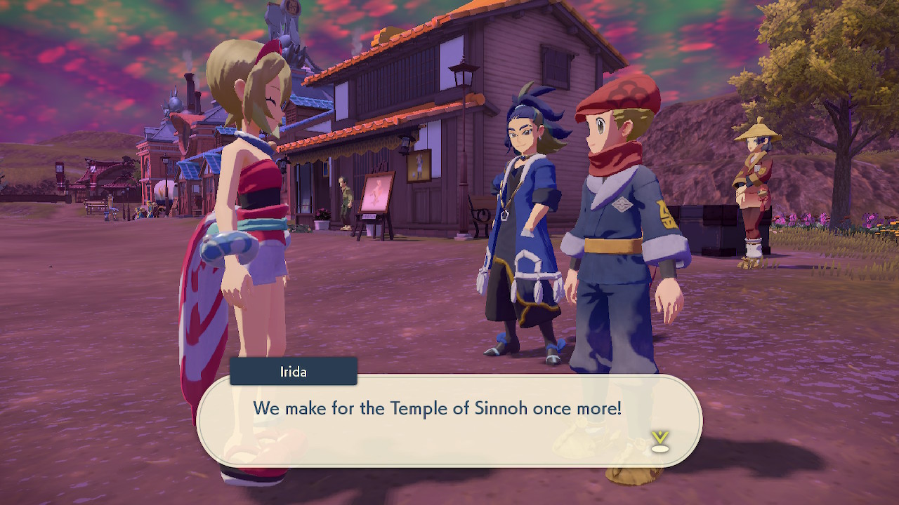 temple of sinnoh ending