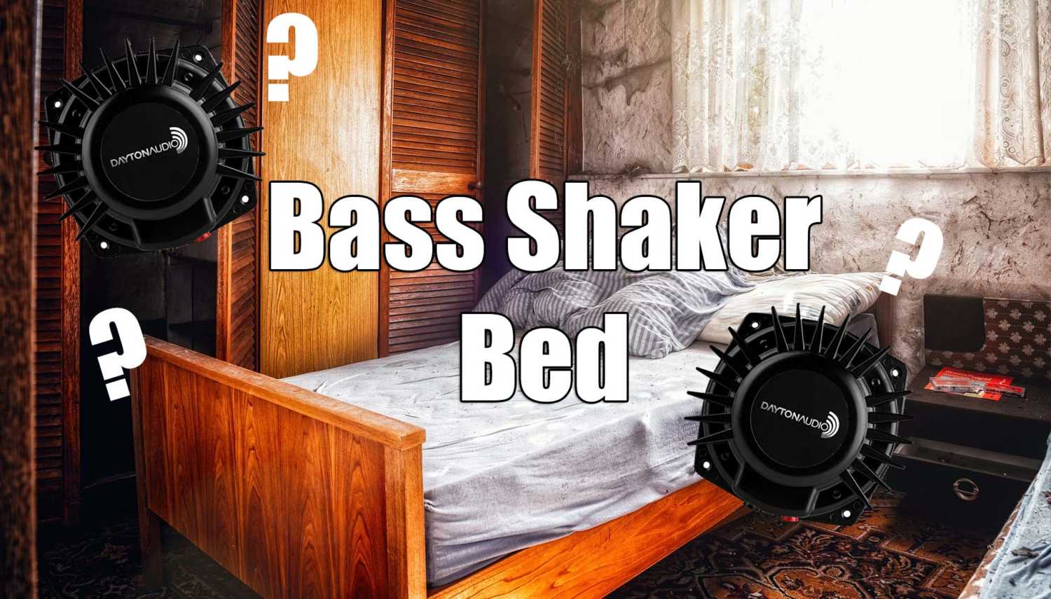 Attaching Bass Shakers To a Bed Image