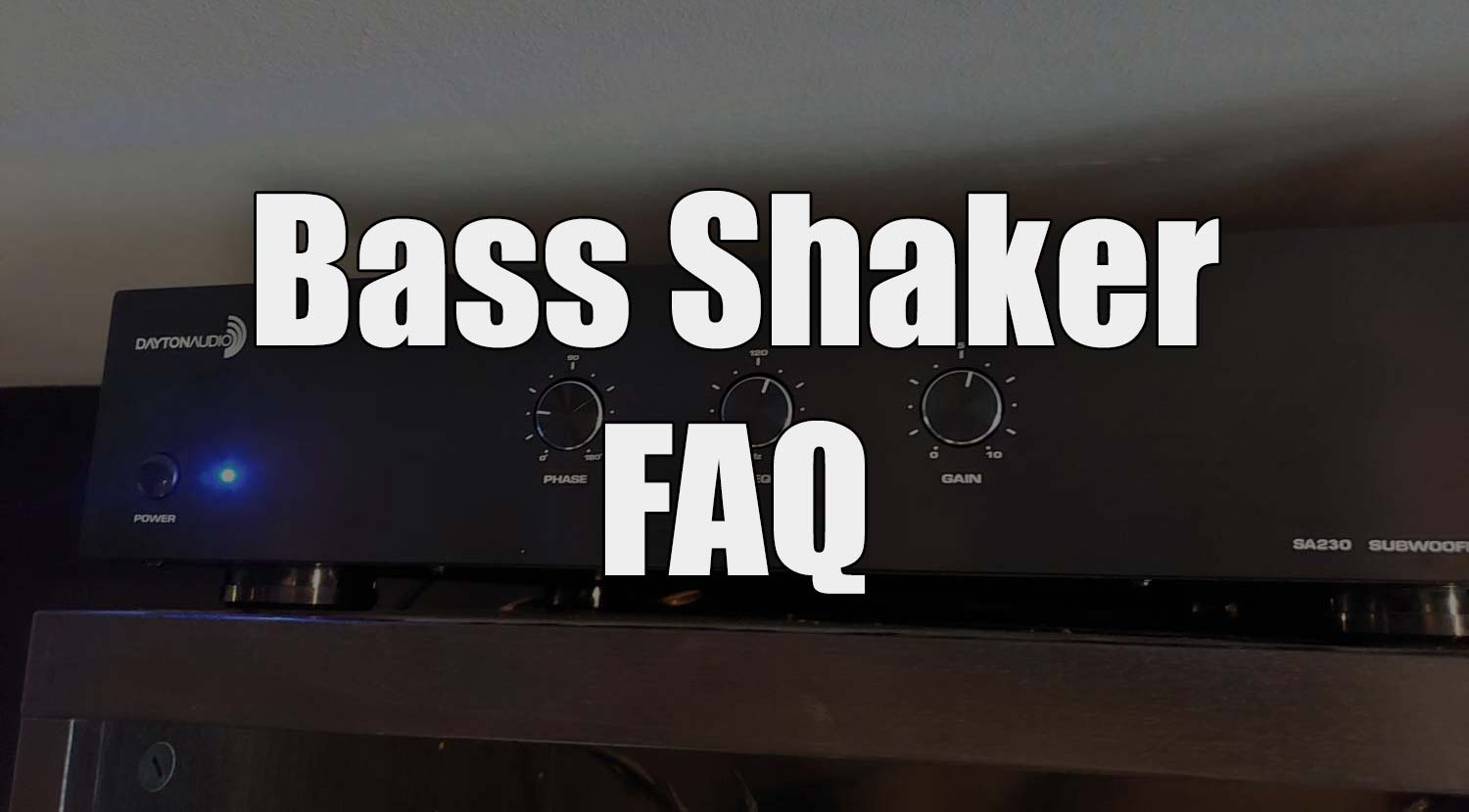 bass shaker faq