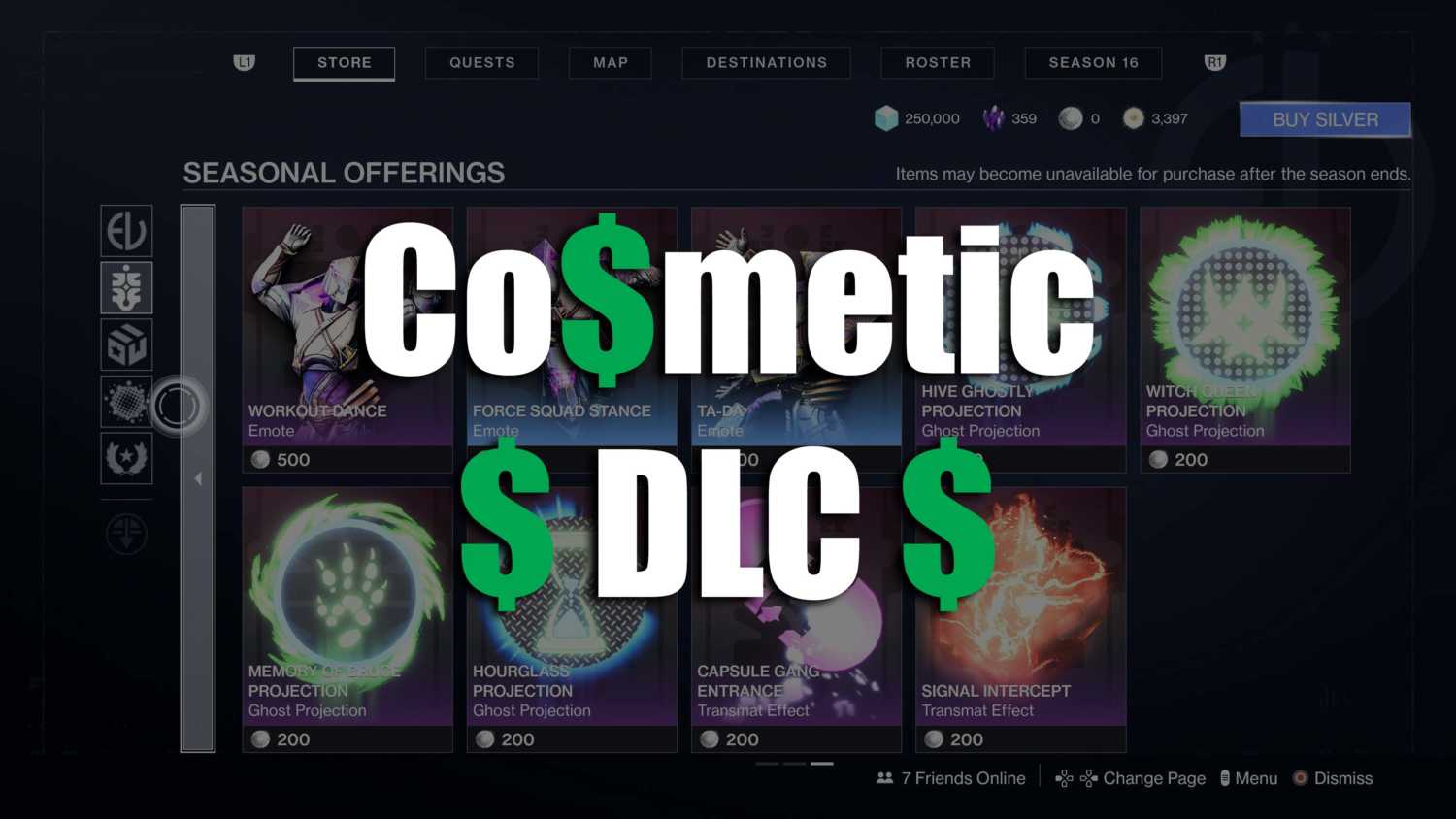 cosmetic DLC expensive
