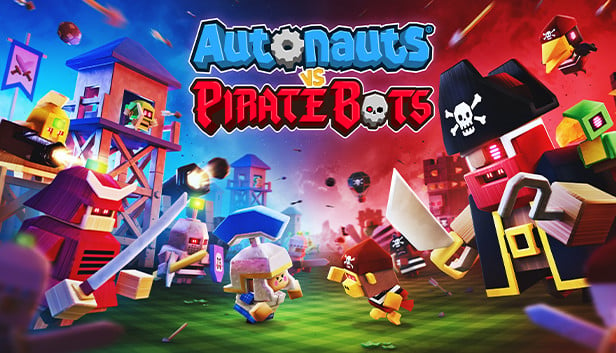 Autonauts vs Piratebots Box Art