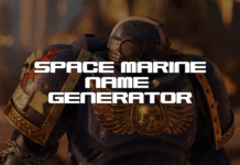 Space Marine Name Generator