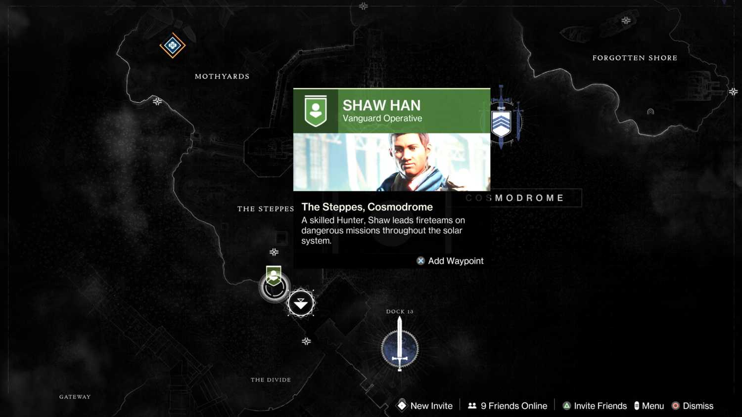 where to buy bounties in the cosmodrome