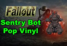 Fallout Sentry Bot Pop Vinyl Unboxing Review Image