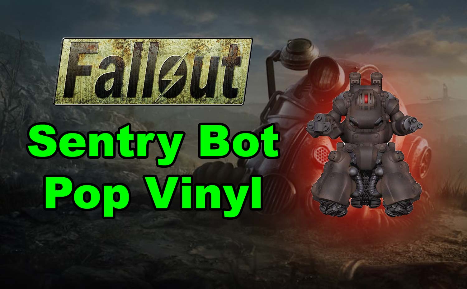Fallout Sentry Bot Pop Vinyl Unboxing Review Image