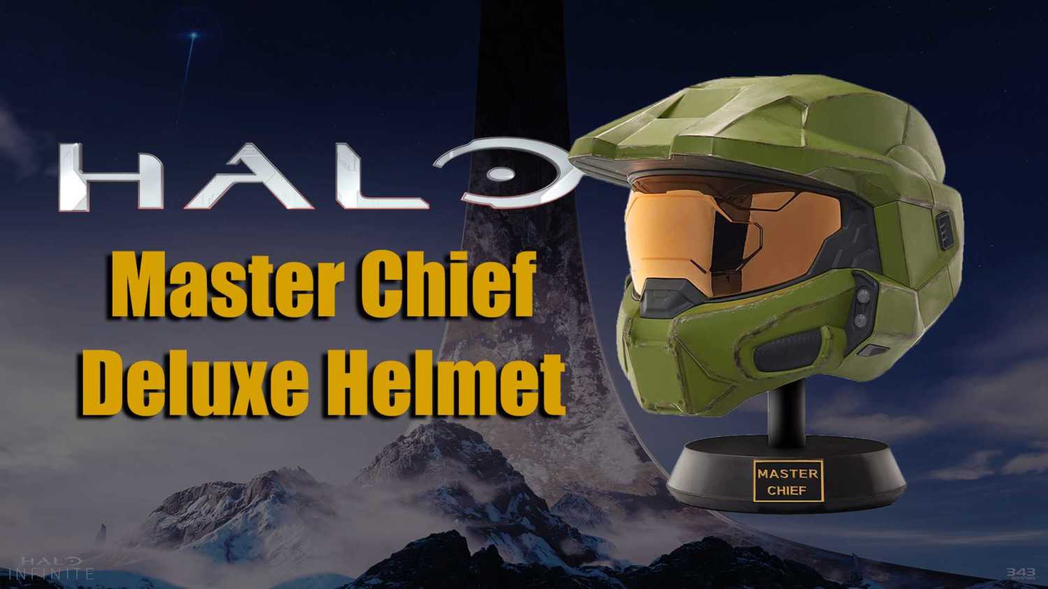 Halo Master Chief Deluxe Helmet Review Image