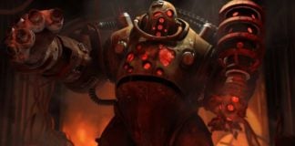 Bioshock's Big Daddy If He Were A Doom Monster