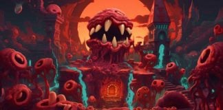 If Mario's Mushroom Kingdom Was A Doom Level