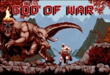 If God Of War Was a 1990s 8-bit Adventure Image