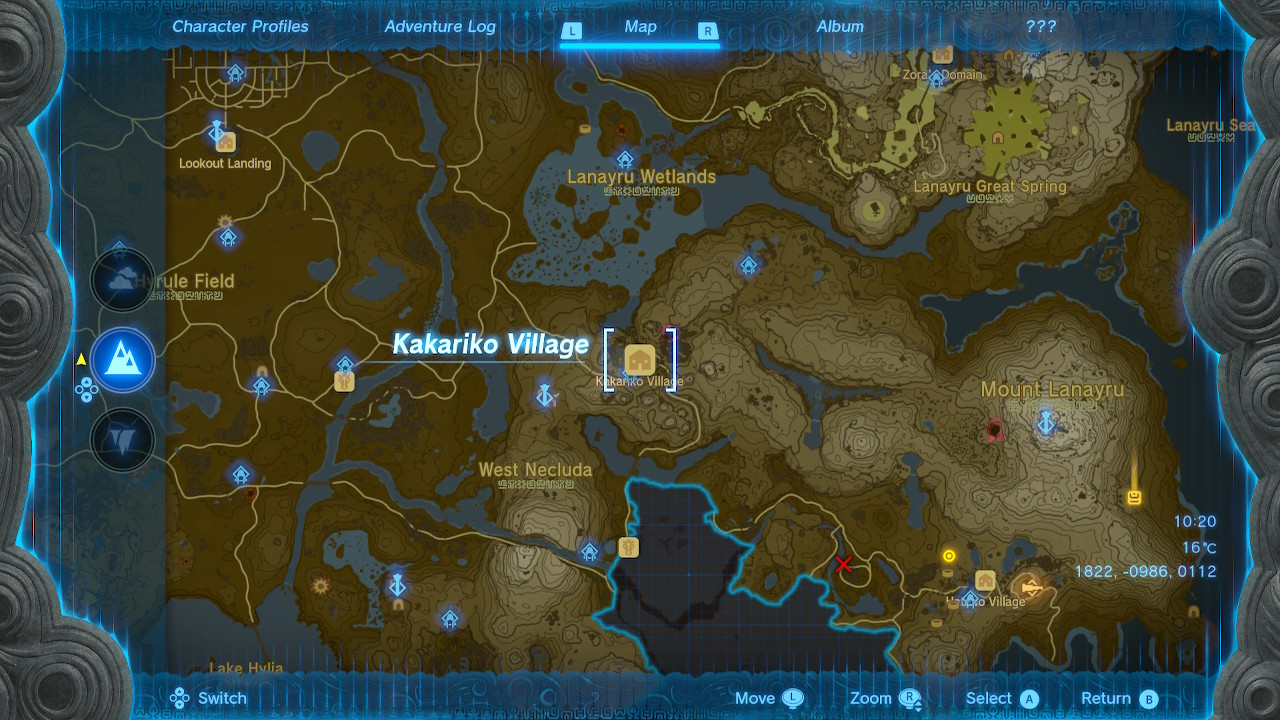 kakariko village location