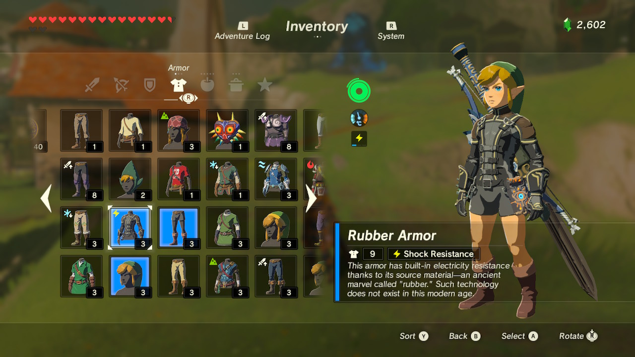 Rubber Armor Set