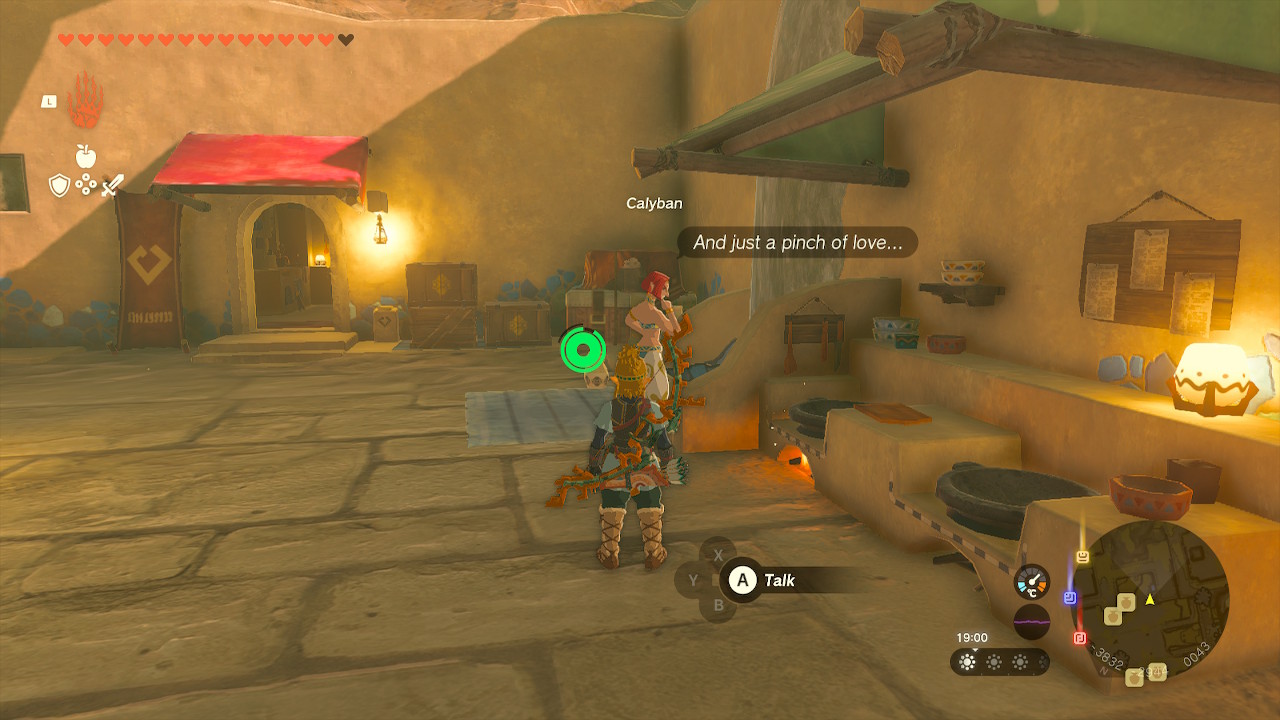 calyban in gerudo town