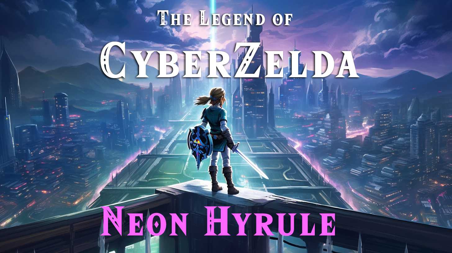 If The Legend of Zelda Were A Cyberpunk Game Image