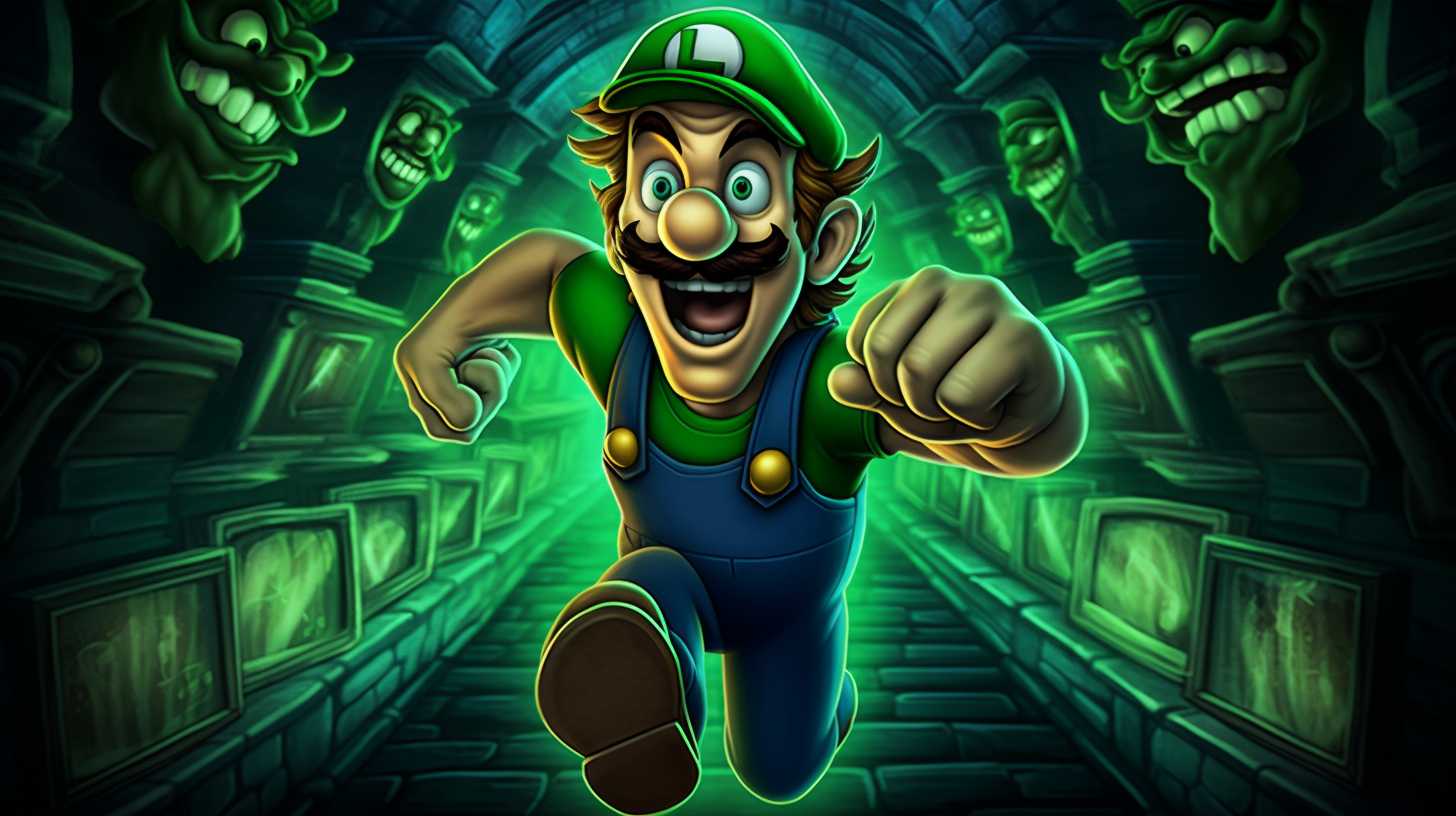 Luigi's Mansion speedrun timer