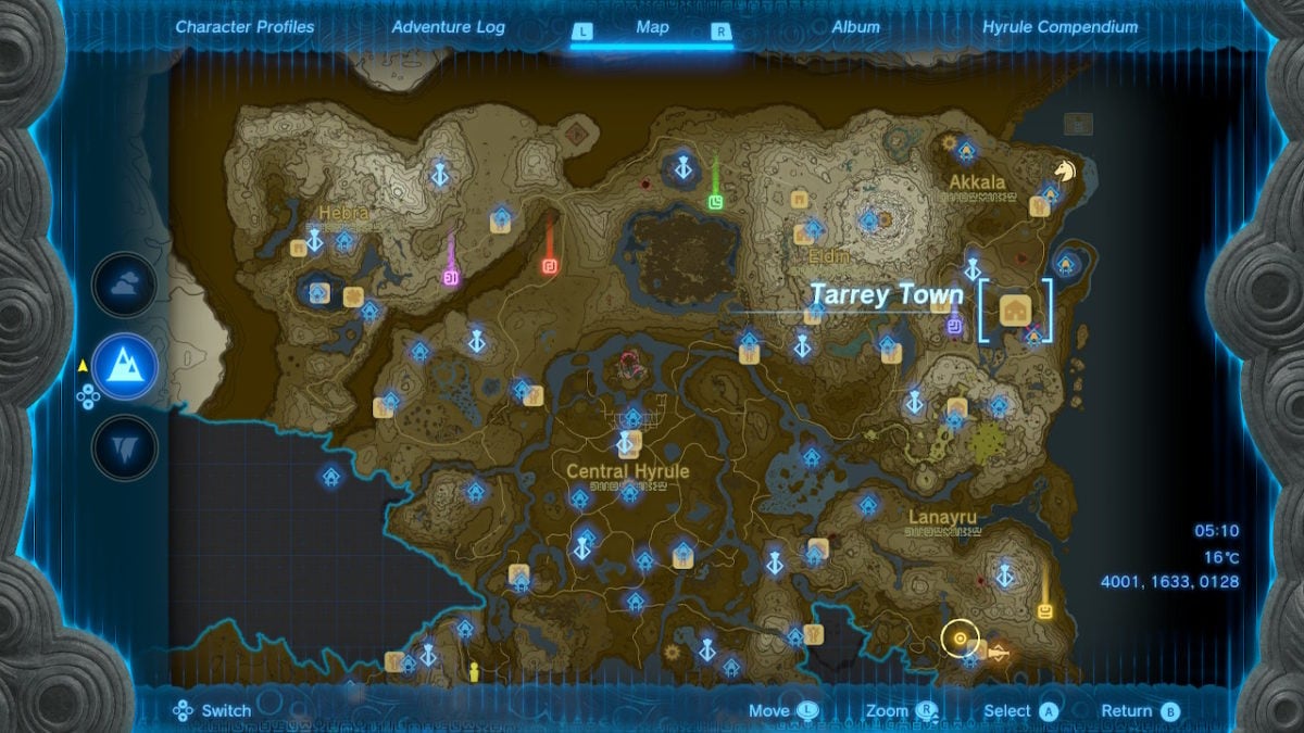 Where To Find Tarrey Town - The Legend of Zelda: Tears of the Kingdom ...