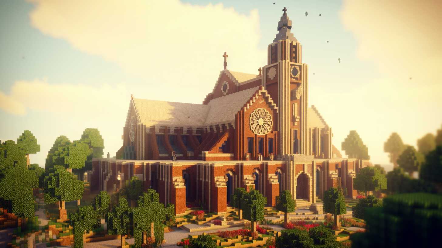 minecraft church 