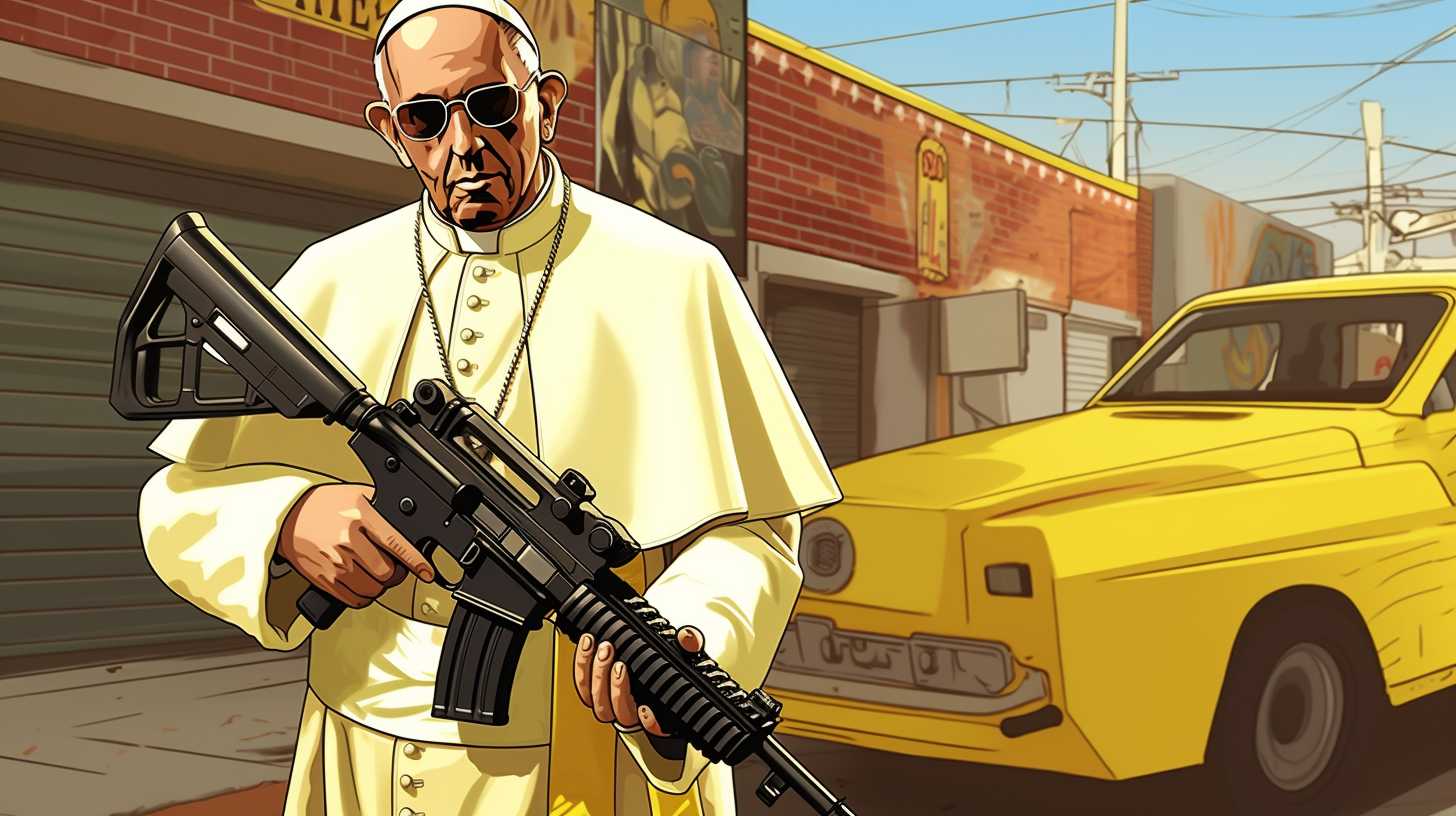 Famous Figures As GTA Characters Image