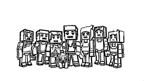 Free Minecraft Coloring Pages - Nerdburglars Gaming