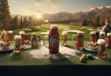 Golf-Guzzler: Tee Off with Toasts