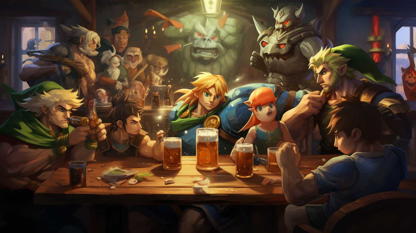 Super Smash Bros drinking game