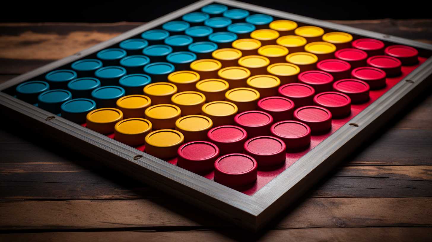 Connect four drinking game
