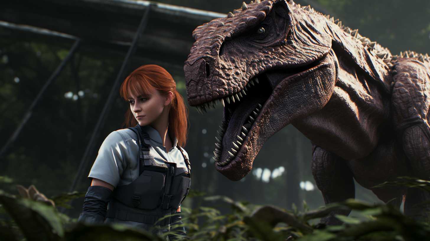 dinosaur in dino crisis remaster