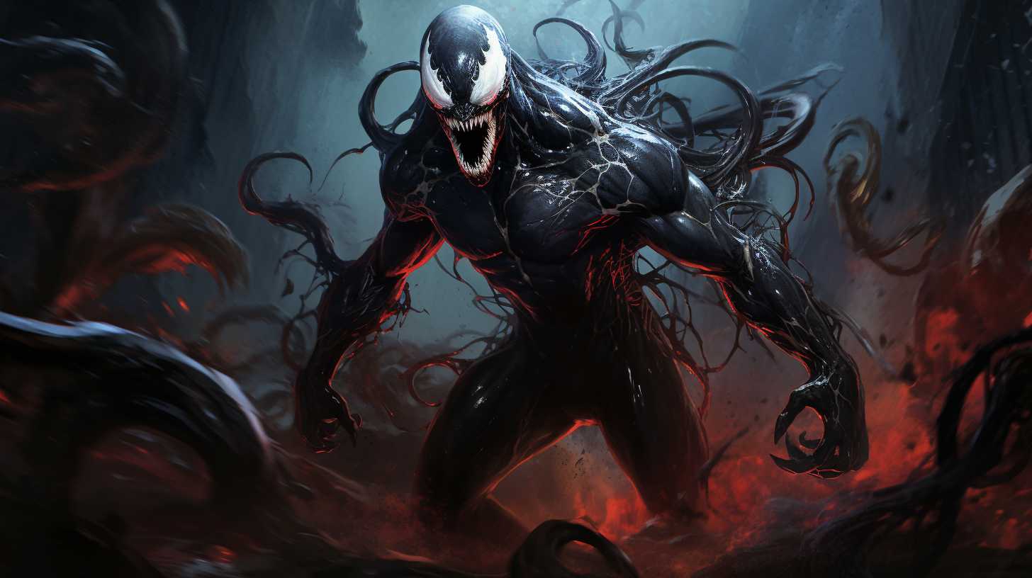 venom with arms