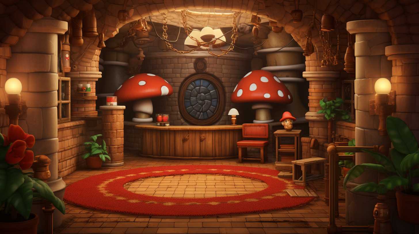 mushroom kingdom escape room