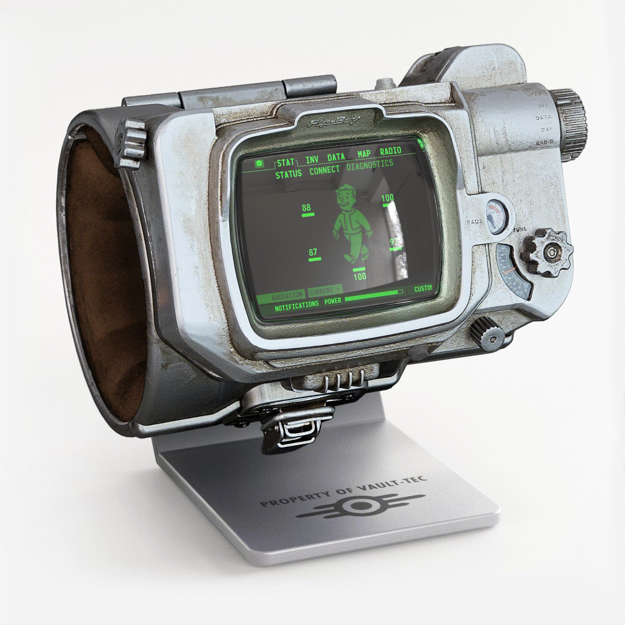 Faithful Pip-Boy Replica and Fallout Plush Collection Now Available